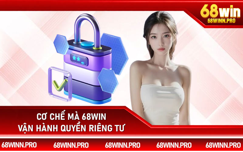 Cơ chế mà 68Win vận hành quyền riêng tư