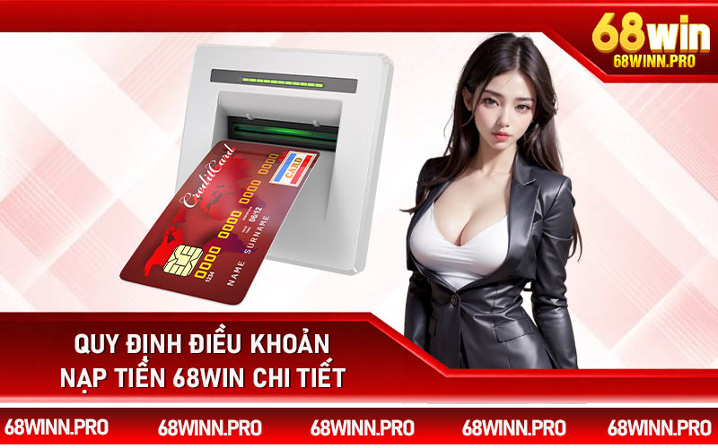 Quy định điều khoản nạp tiền 68Win chi tiết